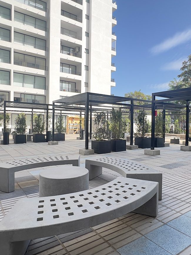 Plaza central - Santos Dumont