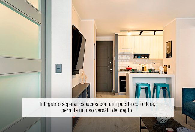 Conde del Maule 4260 - Espacialidad - Puerta Corredera