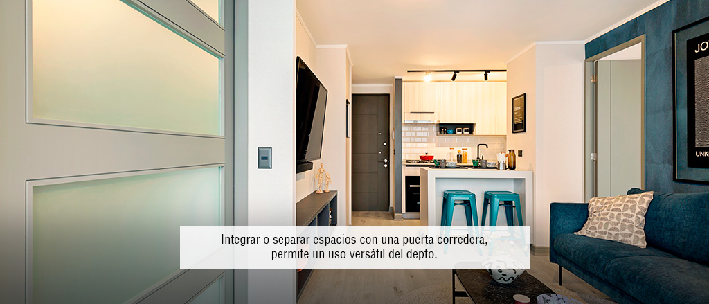 Conde del Maule 4260 - Espacialidad - Puerta Corredera