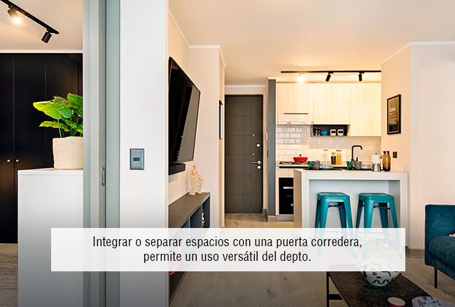 Conde del Maule 4260 - Espacialidad - Puerta Corredera