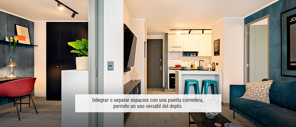 Conde del Maule 4260 - Espacialidad - Puerta Corredera