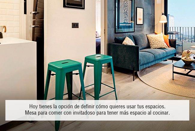 Conde del Maule 4260 - Interiorismo - Mesón